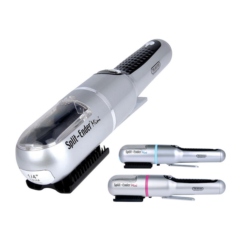 Split Ender Mini - Portable Split End Hair Trimmer (Silver)